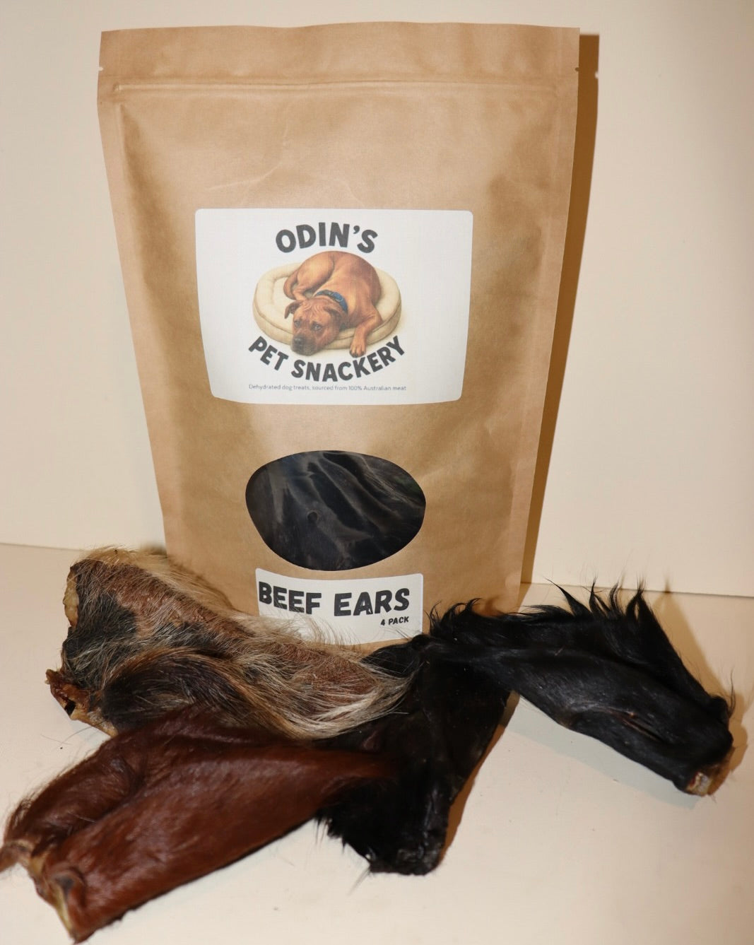 Beef Ears whole 4 pack
